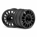 Time2Play 48 x 33 mm WR8 Rally Off-Road Wheel, Black - 2 Piece TI2993337